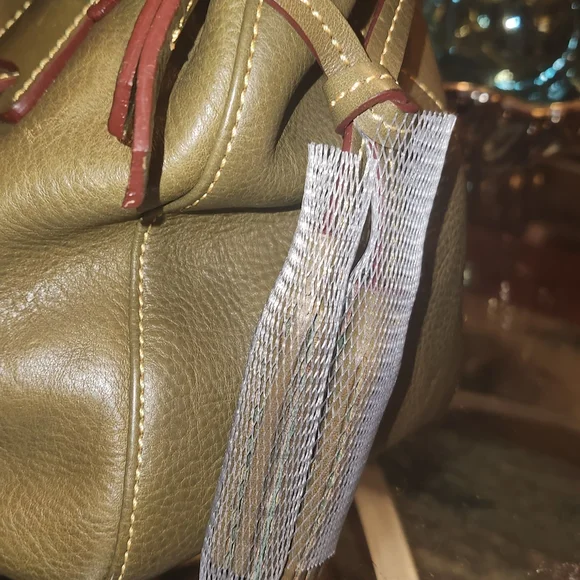 Dooney & Bourke Floretine Double Satchel with Tassel Accents - Picture 8 of 8